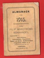 FILIP W&Auml;NSTR&Ouml;MS BOKHANDEL LIDK&Ouml;PING 1915