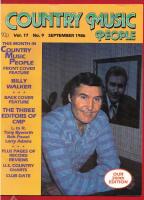 COUNTRY MUSIC PEOPLE 1986 NR 9
