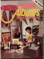 OSBORNE & HAMILTON´S RECORD ALBUMS PRICE GUIDE - 4th EDITION