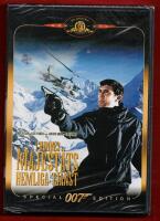 JAMES BOND NR 6 - I HENNES MAJEST&Auml;TS HEMLIGA TJ&Auml;NST (MINT CONDITION)