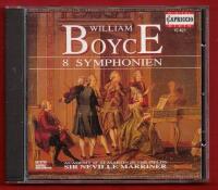 WILLIAM BOYCE - 8 SYMPHONIEN