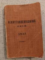 Rekrytundervisning - Undervisning f&ouml;r manskapet vid flottan: 1B