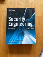 Security Engineering: A Guide to Building Dependable Distributed Systems, 2