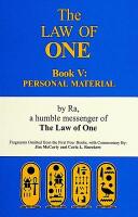 Law of one book v - personal material-fragments omitted from the first four