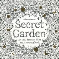 Secret Garden - An Inky Treasure Hunt and Colouring Book