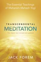 Transcendental meditation - the essential teachings of maharishi mahesh yog