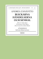 Blickarna H&auml;ndelserna och senhal