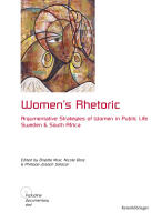 Women's rhetoric : argumentative strategies of women in public life : Sweden and South Africa