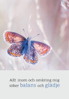 Allt inom och omkring mig s&ouml;ker balans (30x40 cm)