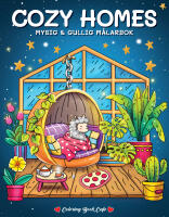 Cozy Homes : Mysig och gullig Cozy Coloring m&aring;larbok fr&aring;n Coloring Book Cafe