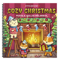 Cozy Christmas Deluxe : Lyxig Cozy Coloring m&aring;larbok fr&aring;n Coloring Book Cafe