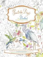 Painterly days - the woodland watercoloring book for adults