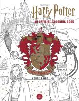 Harry Potter: Gryffindor House Pride: The Official Coloring Book