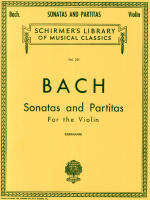 Bach; Sonatas and Partitas for Violin