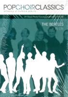 Beatles Pop Choir Classics SSATB