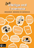 Viktiga ord i svenska : ordkunskap, skrivning och skrivregler