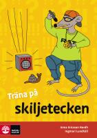 Tr&auml;na p&aring; svenska Skiljetecken 1 (5-pack)