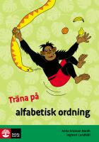 Tr&auml;na p&aring; svenska Alfabetisk ordning (5-pack)
