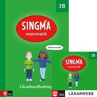 Singma matematik 2B L&auml;rarhandledning med l&auml;rarwebb