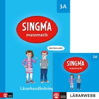 Singma matematik 3A L&auml;rarhandledning med l&auml;rarwebb