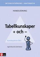 Intensivtr&auml;ning ma &aring;k 4-6 Tabellkunskaper Lhl