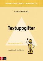 Intensivtr&auml;ning ma &aring;k 4-6 Textuppgifter, Lhl