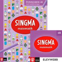 Singma matematik 4B &Ouml;vningsbok med elevwebb