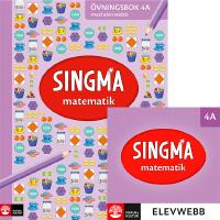 Singma matematik 4A &Ouml;vningsbok med elevwebb