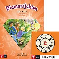 ABC-klubben &aring;k 2 Diamantjakten Arbetsbok Fokus med elevwebb