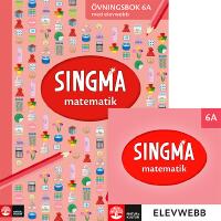 Singma matematik 6A &Ouml;vningsbok med elevwebb