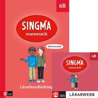 Singma matematik 6B L&auml;rarhandledning med l&auml;rarwebb 12 m&aring;n