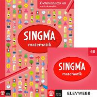 Singma matematik 6B &Ouml;vningsbok med elevwebb
