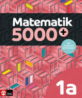 Matematik 5000+ Kurs 1a R&ouml;d L&auml;robok Upplaga 2021