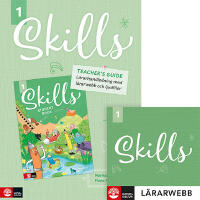 Skills &aring;k 1 Teacher's Guide med l&auml;rarwebb 12 m&aring;n