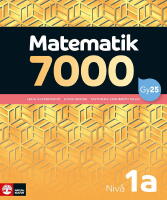 Matematik 7000 niv&aring; 1a Gul