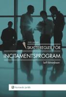 Skatteregler f&ouml;r incitamentsprogram