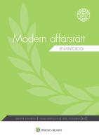 Modern aff&auml;rsr&auml;tt : en antologi