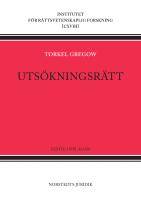 Uts&ouml;kningsr&auml;tt