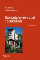 Bostadshyresavtal i praktiken