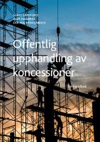 Offentlig upphandling av koncessioner : en handbok