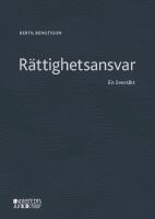 R&auml;ttighetsansvar : en &ouml;versikt