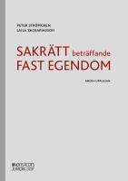 Sakr&auml;tt betr&auml;ffande fast egendom