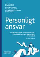 Personligt ansvar : vid likvidationsplikt, v&auml;rde&ouml;verf&ouml;ringar, f&ouml;retr&auml;daransvar samt skattefr&aring;gor vid obest&aring;nd