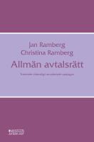 Allm&auml;n avtalsr&auml;tt