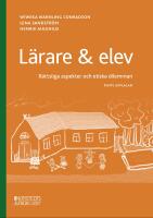 L&auml;rare & elev : r&auml;ttsliga aspekter och etiska dilemman