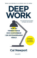 Deep Work : hur du finner fokus och djupjobbar i en distraherande v&auml;rld - strategier f&ouml;r kontroll, mindre stress och digital minimalism
