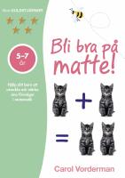 Bli bra p&aring; matte! : 5-7 &aring;r