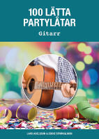 100 l&auml;tta partyl&aring;tar gitarr
