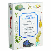 Naturhandb&ouml;cker : vandra, laga mat i naturen, Sveriges st&ouml;rsta vandringsleder, loggbok: vandring