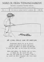 N&aring;re ol fr&aring;n tidningsarkive : Movitz i Ljusdals-Posten 1961-1964
